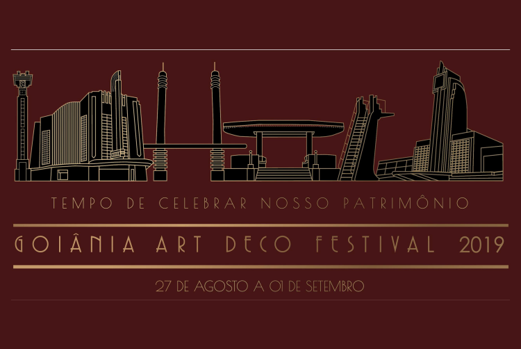 Goiânia Art Déco Festival 2019 acontece de 27 de agosto a 1º de setembro, na capital.