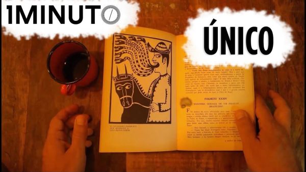 Cartaz do filme "Único", da estudante Morgana Sousa, premiado no Festival do Minuto.