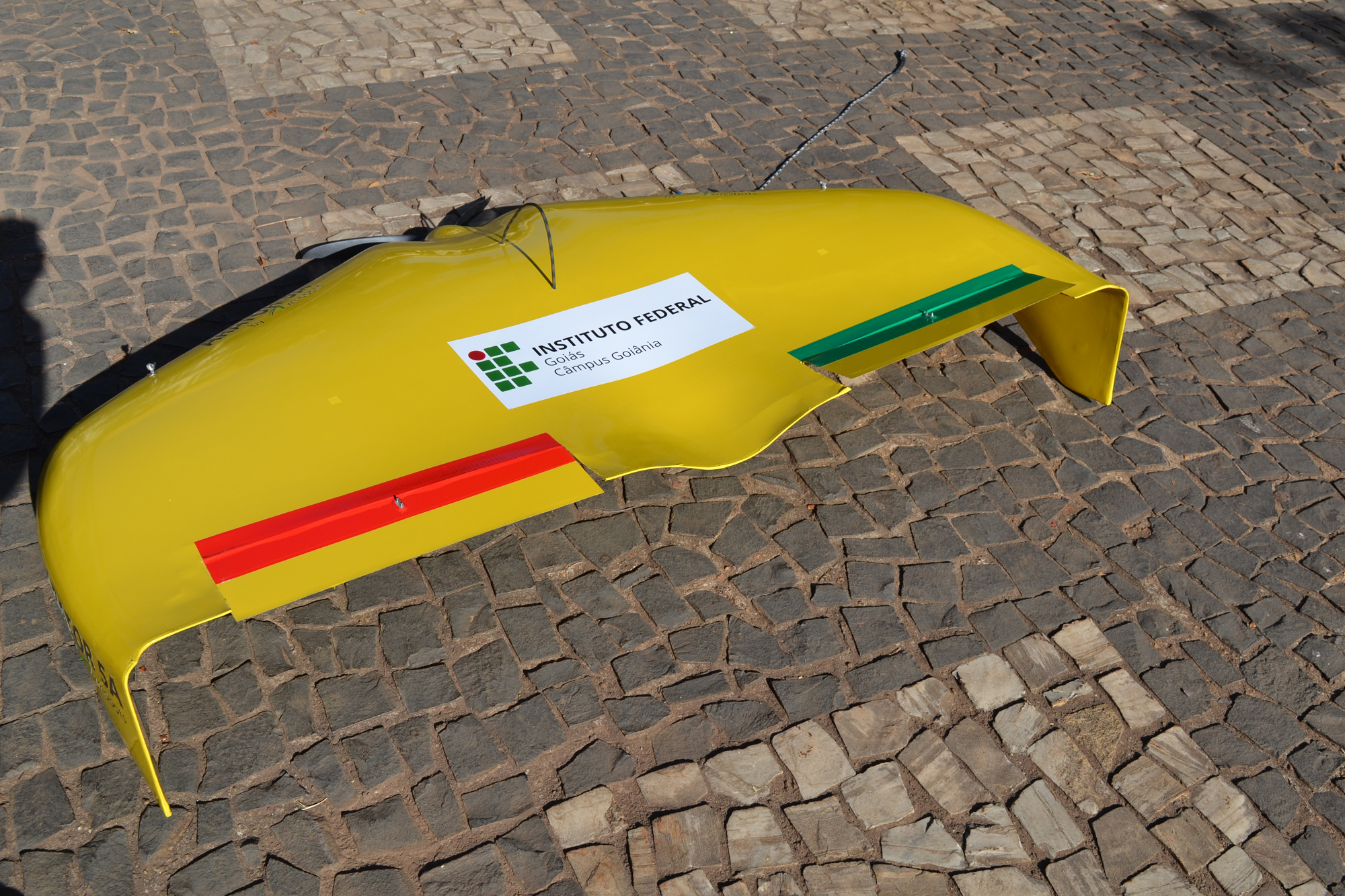 O drone Arator 5A, adquirido pelo IFG - Câmpus Goiânia, contribui na pesquisa realizada em Goianápolis (GO).