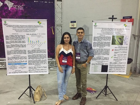 Rafaela e Matheus, durante congresso no Rio de Janeiro