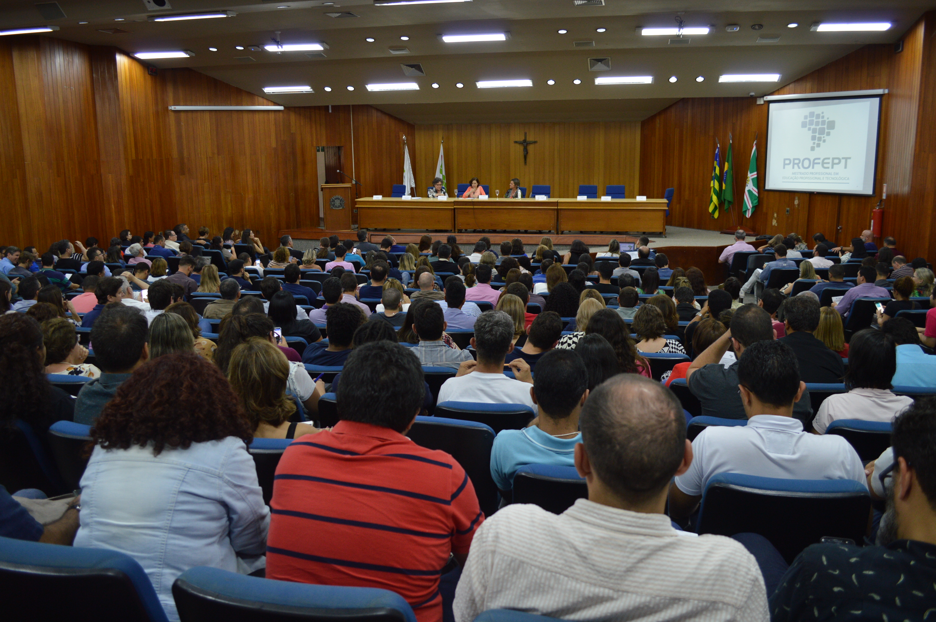 IV Seminário de alinhamento do Mestrado em Educação Profissional e Tecnológica ocorre no auditório da Câmara Municipal de Goiânia