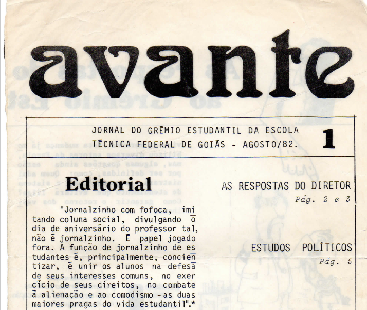Primeira edição do Jornal Avante