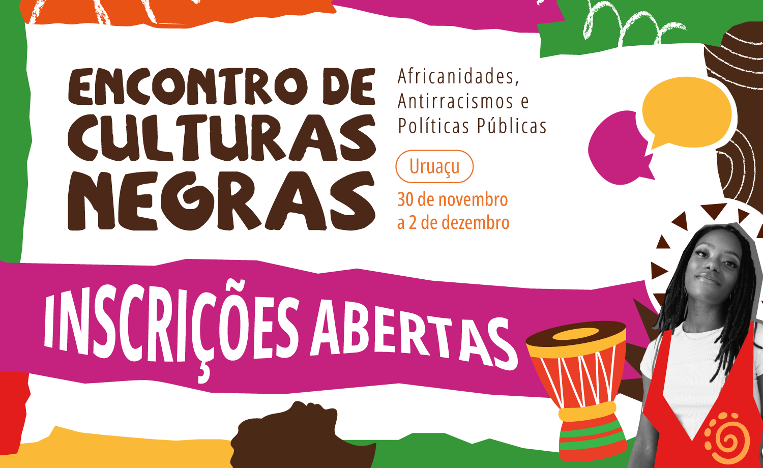 5º Encontro de Culturas Negras do IFG será realizado em Uruaçu. Inscrições abertas