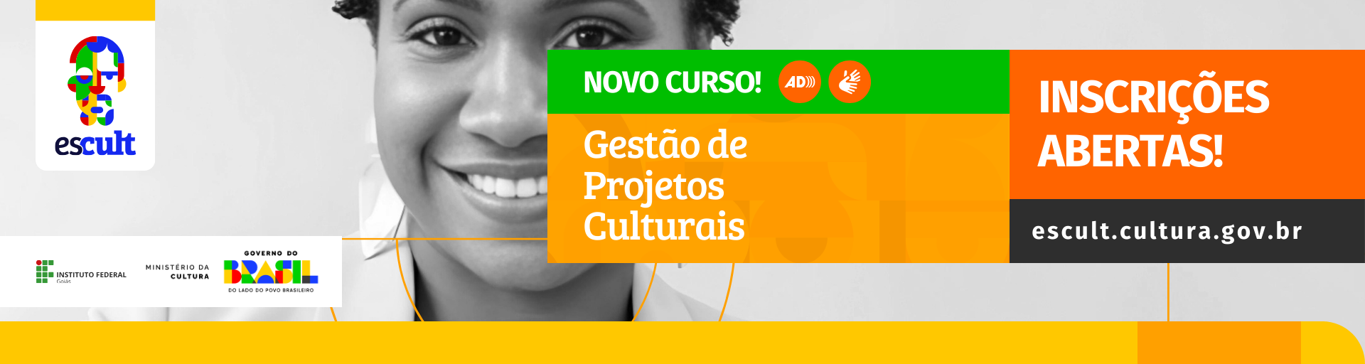 até 10/12 - Gestão de Projetos Culturais - Escult