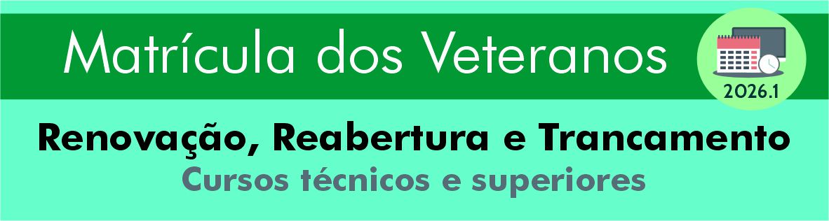 até 13.3.26 - Renovação Matrícula 2026-1
