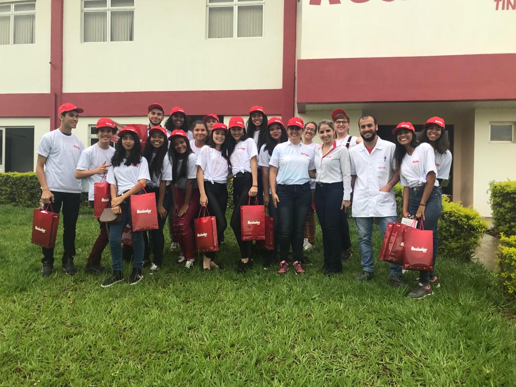 Participantes da visita técnica