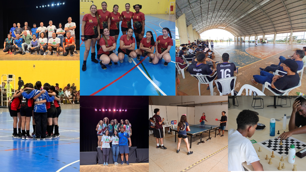 O JIF Goiás contou com a participação de aproximadamente 400 atletas dos 14 câmpus do IFG