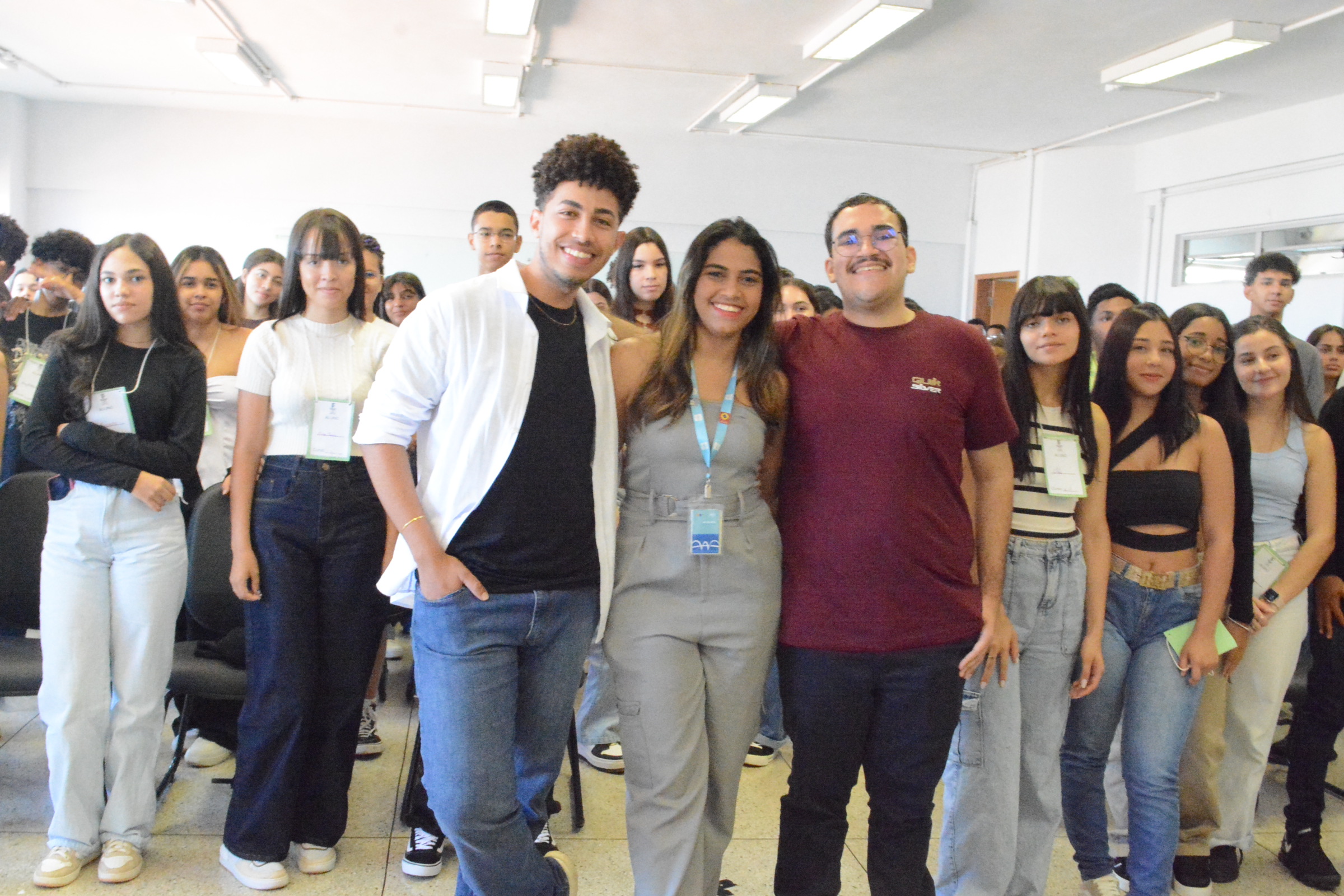 Roda de conversa com egressos do Câmpus Águas Lindas aprovados na Universidade de Brasília