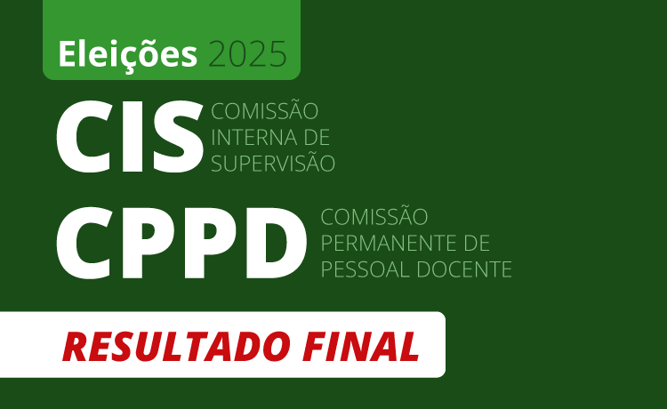 Eleições CIS e CPPD - Resultado final
