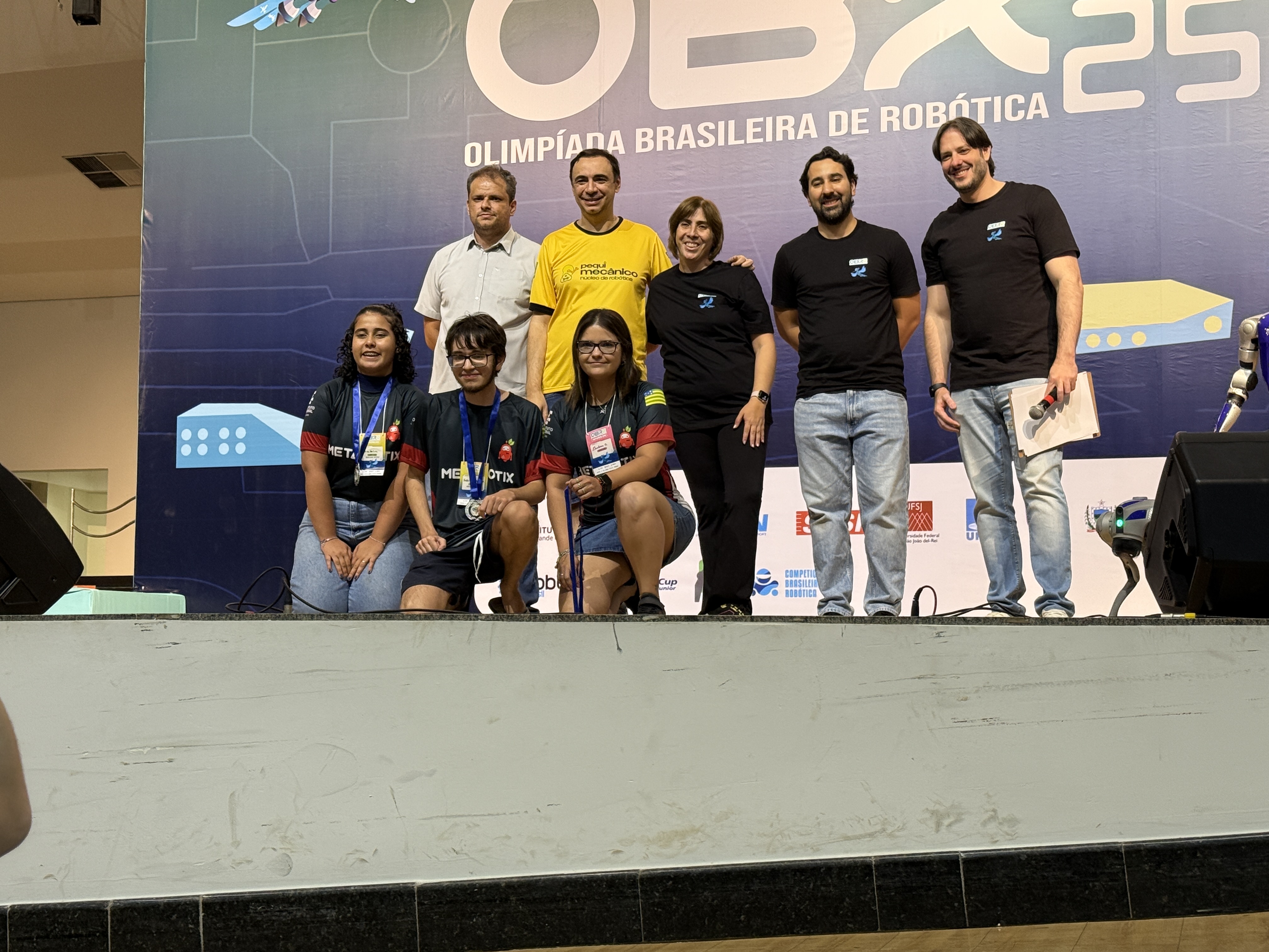 Premiação da equipe Gansotron