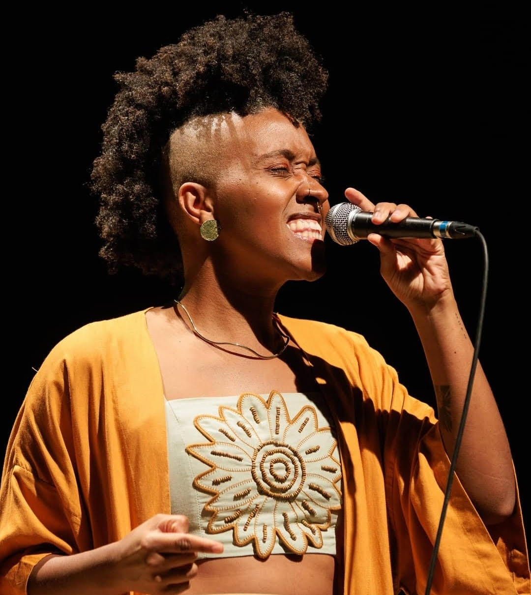 A cantora Dandara se apresenta na noite desta terça-feira no 18º Festival de Artes de Goiás