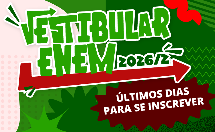 As inscrições no Vestibular Enem 2026/2 do IFG devem ser realizadas até o dia 25 de junho pelo site.