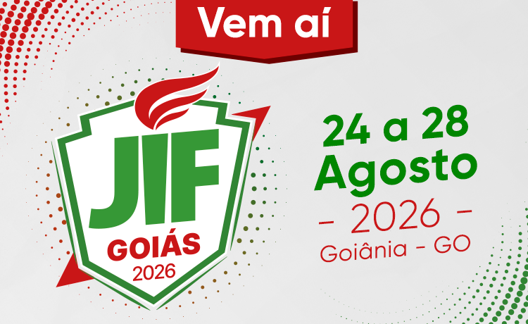 Vem aí o JIF Goiás 2026 - de 24 a 28 de agosto
