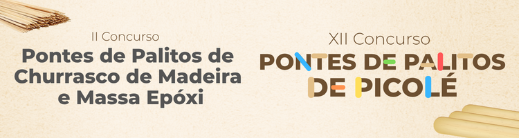 Concurso de Pontes - Até 13/10