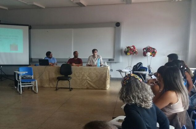 Abertura do evento da parte da tarde