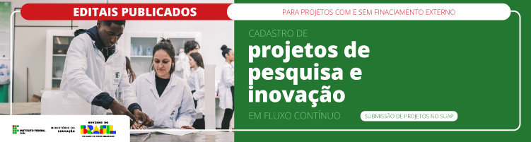 Cadastro de Projetos de Pesquisa