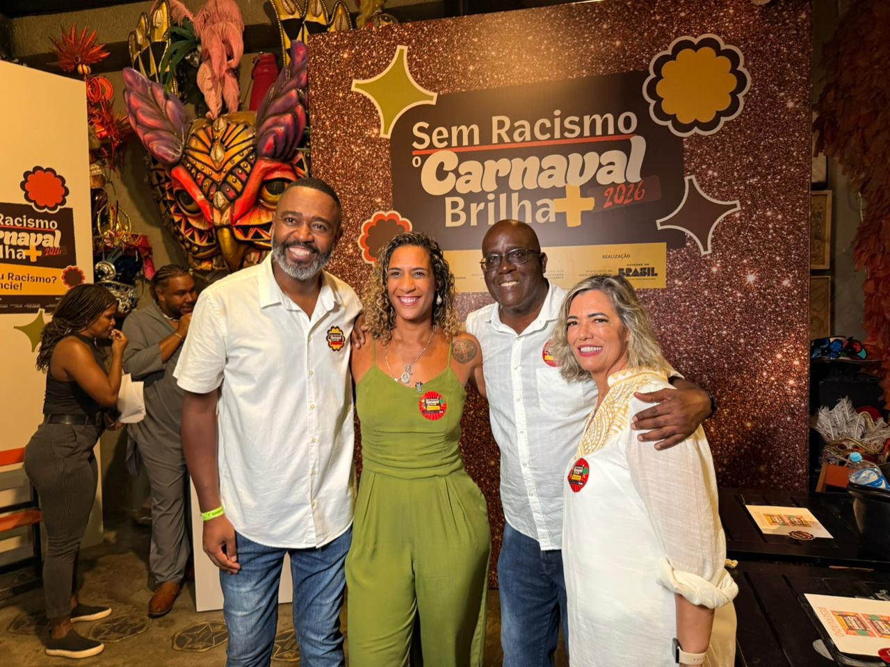 Lançamento da campanha Carnaval sem Racismo
