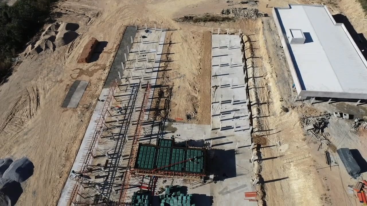 Obras já estão 40% concluídas e a previsão é que sejam finalizadas até o final do ano