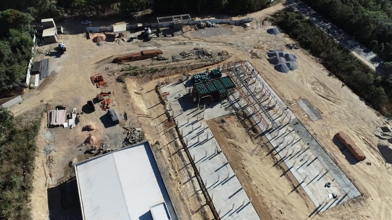 As obras das estruturas do Câmpus Cavalcante estão em diferentes estágios e seguem avançando