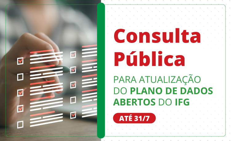 Está aberta até o próximo dia 31 consulta pública para atualização do PDA