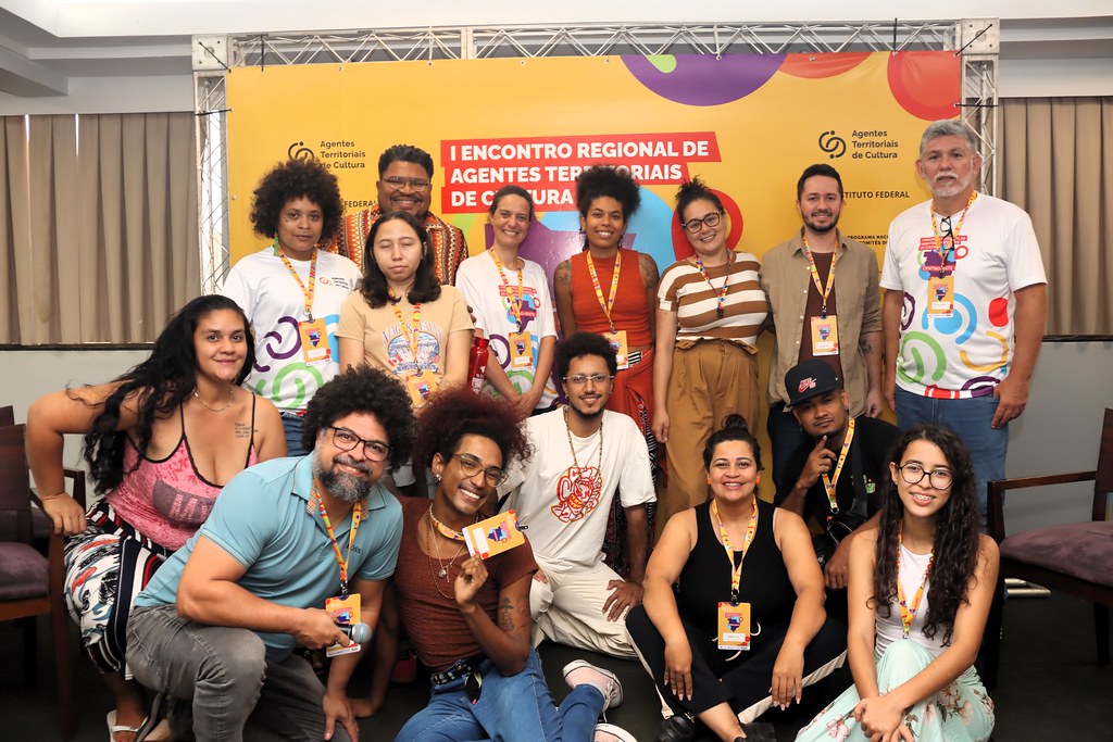 Memória do I Encontro Regional de Agentes Territoriais de Cultura do Centro-Oeste. Foto: Katú Leão