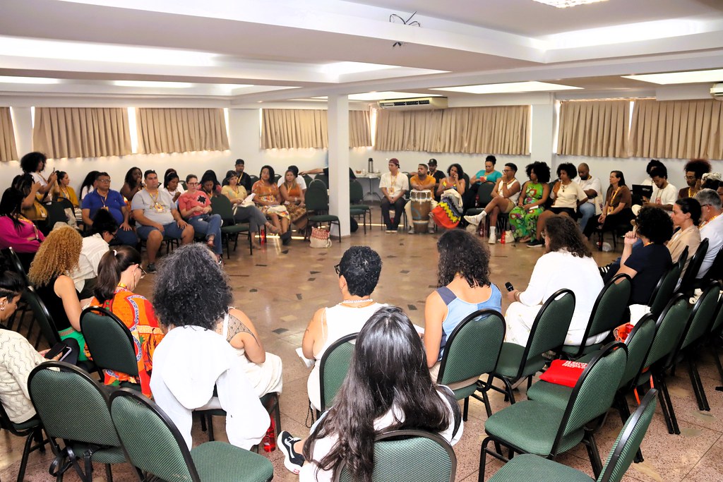 Memória do I Encontro Regional de Agentes Territoriais de Cultura do Centro-Oeste. Foto: Katú Leão