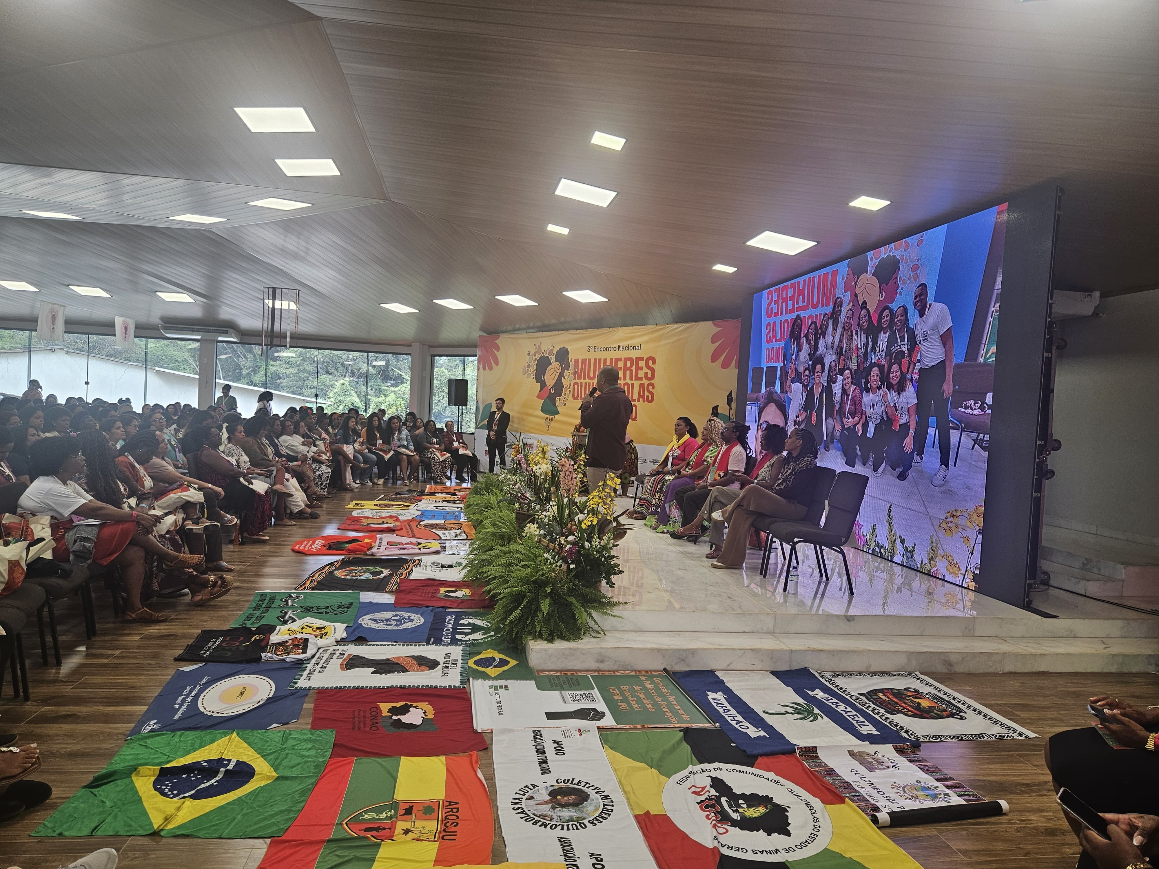 Auditório do 3º Encontro Nacional das Mulheres Quilombolas da Conaq