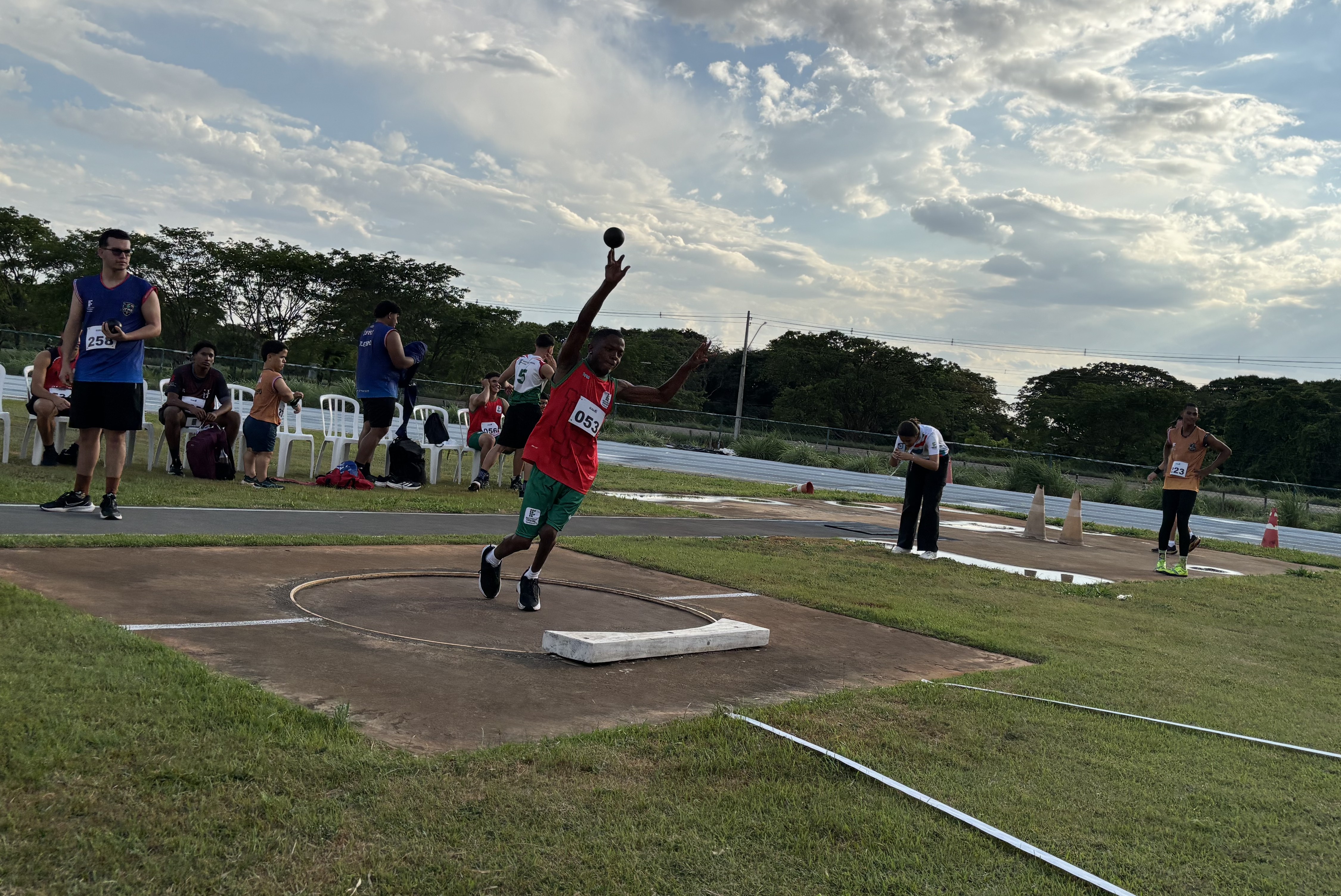 Júlio César, atleta paralímpico participante do ParaJIF