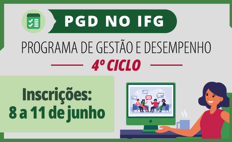 Inscrições abertas para o 4º ciclo do PGD