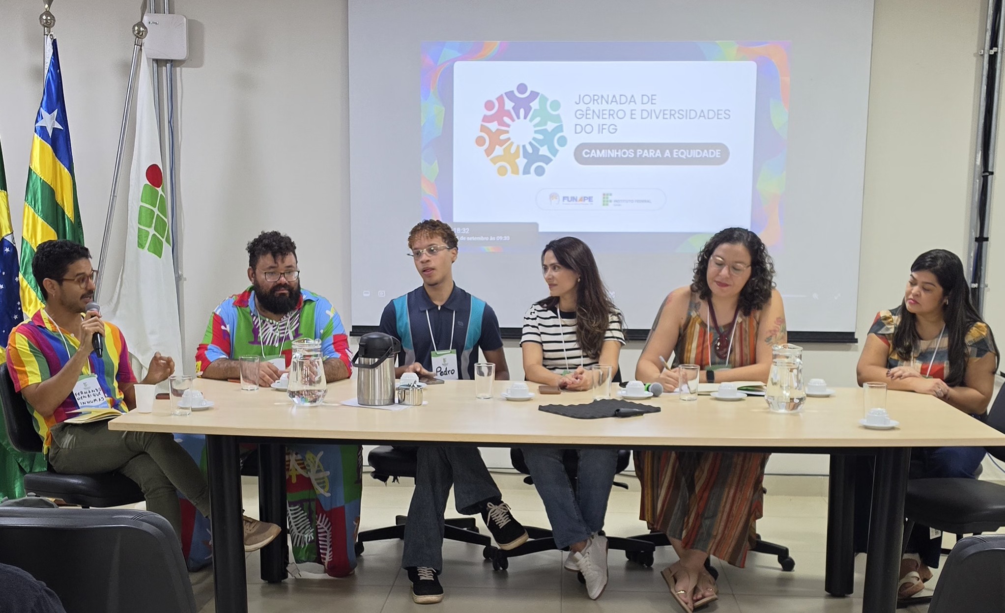 Mesa redonda discutiu as questões de gênero e diversidades e o papel social do IFG
