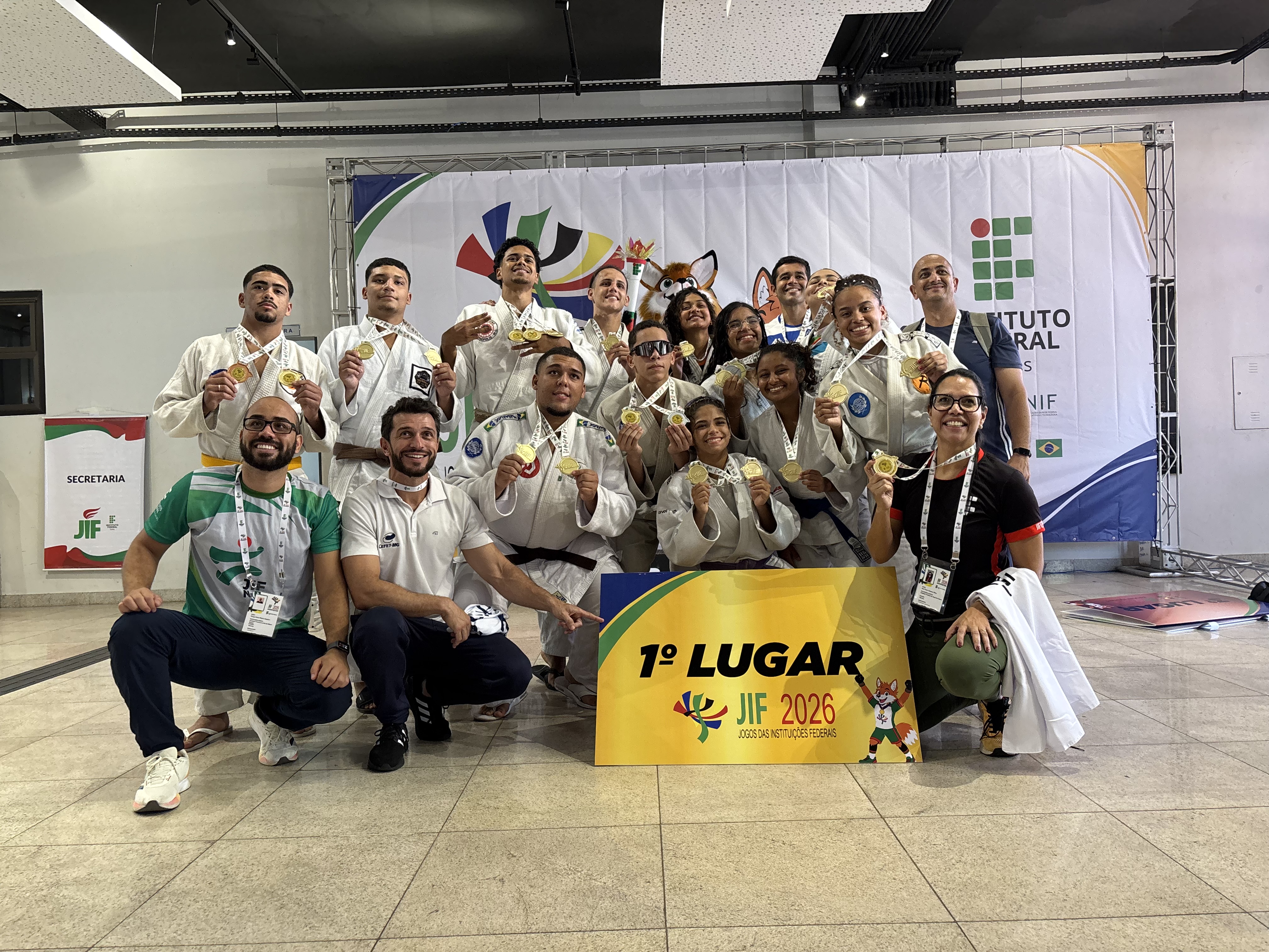 A região Sudeste ficou com o 1º lugar por equipe 