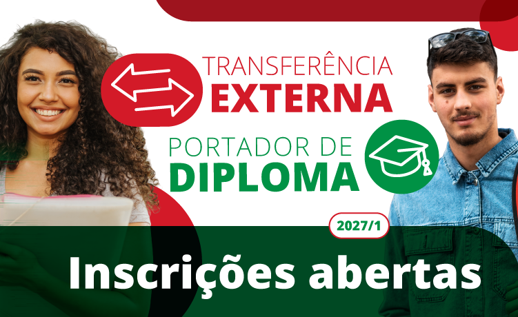 Inscrições abertas para seleção para portadores de diploma de curso superior e para alunos estudantes de graduação que queiram se transferir para o IFG
