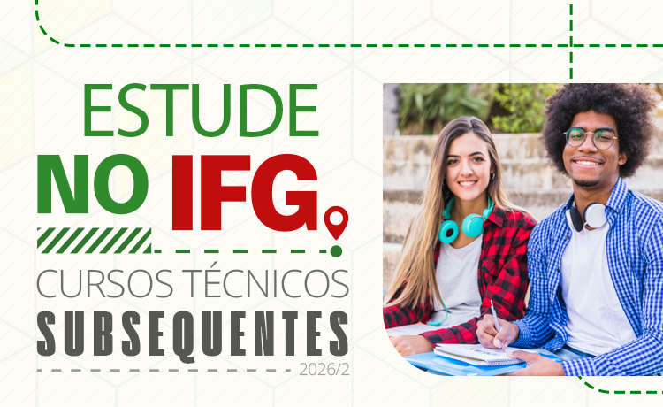 Inscrições abertas - seleção para os cursos subsequentes