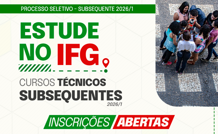 Inscrições abertas para cursos técnicos subsequentes